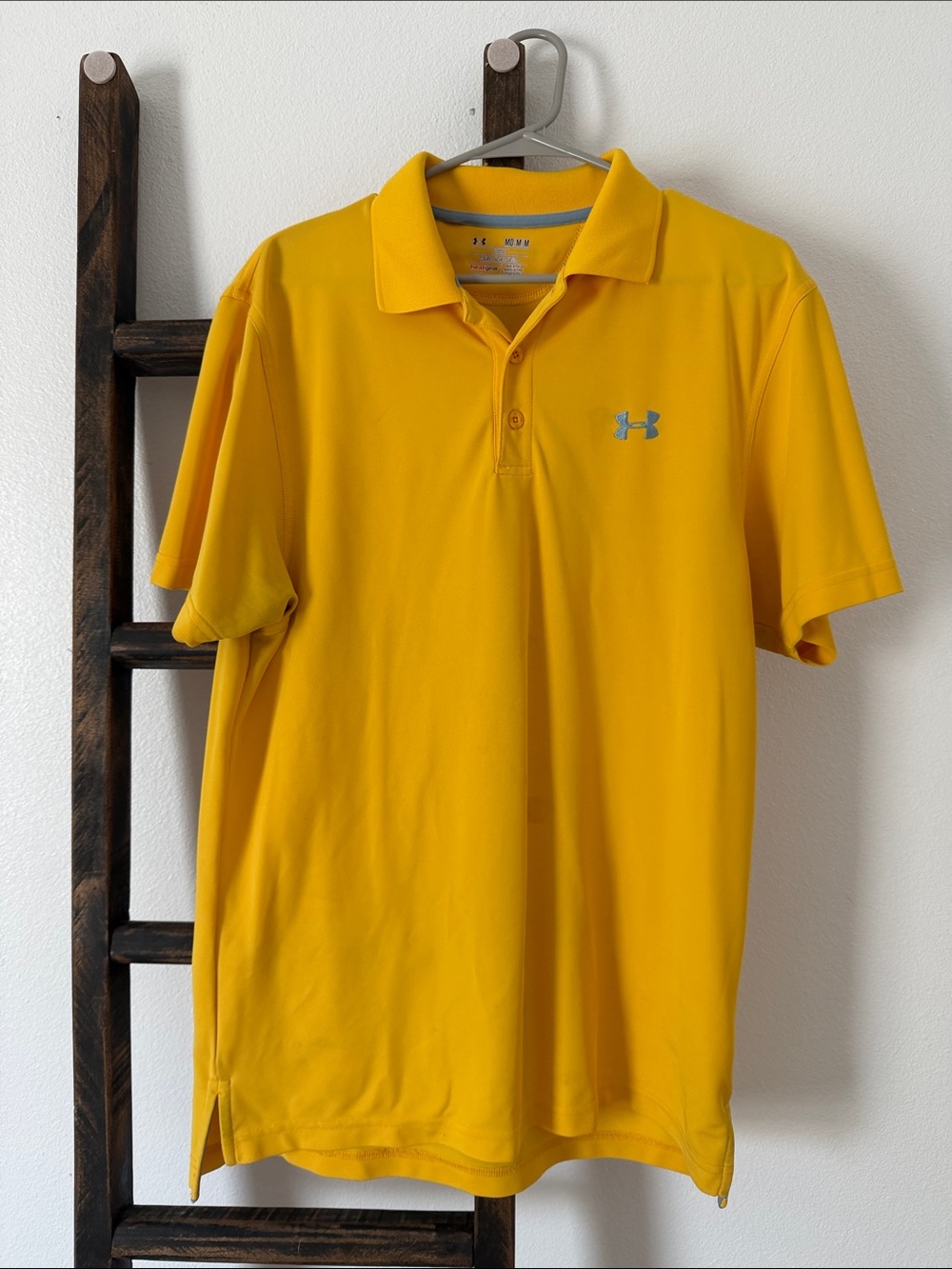 Under Armour Bright Yellow Men's Polo Shirt